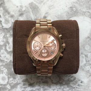 Michael Kors rose gold watch